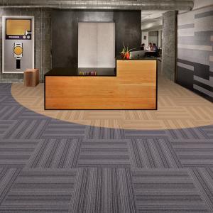 Polular Nylon Stripe Carpet Tiles for Office